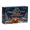 Holiday Hanging Decorations Highland Cow Advent Calendar, 24 Unique Acrylic Ornaments, Decorative Christmas Countdown Blind Box 2D Flat