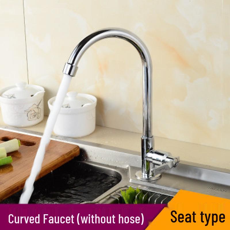 TLXT Wall-Mounted Kitchen Sink Faucet