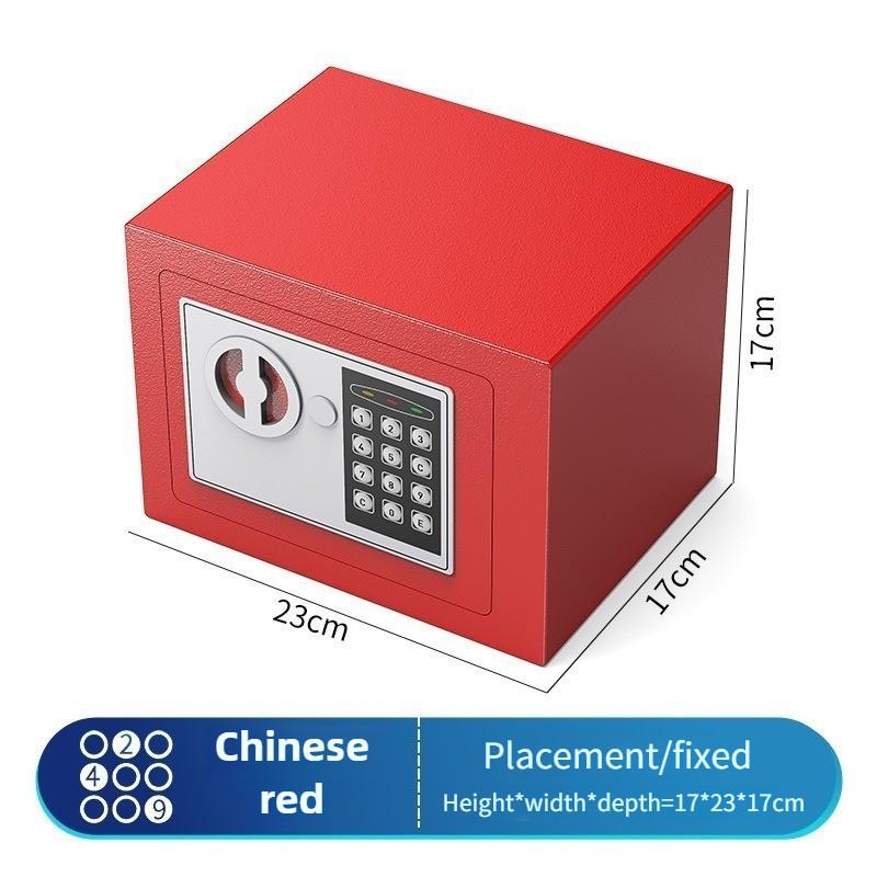 Intelligent All Steel Anti-theft Password Piggy Bank Personal Security Secret Box (With Money Slot) Mini Digital Safe Box