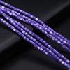 1Strand Natural Freshwater Shell Beads 3.5×3.5mm,Square Coloured Shell Loose Spacer Beads for Jewelry Making DIY Bracelet Accessories Beading 38cm