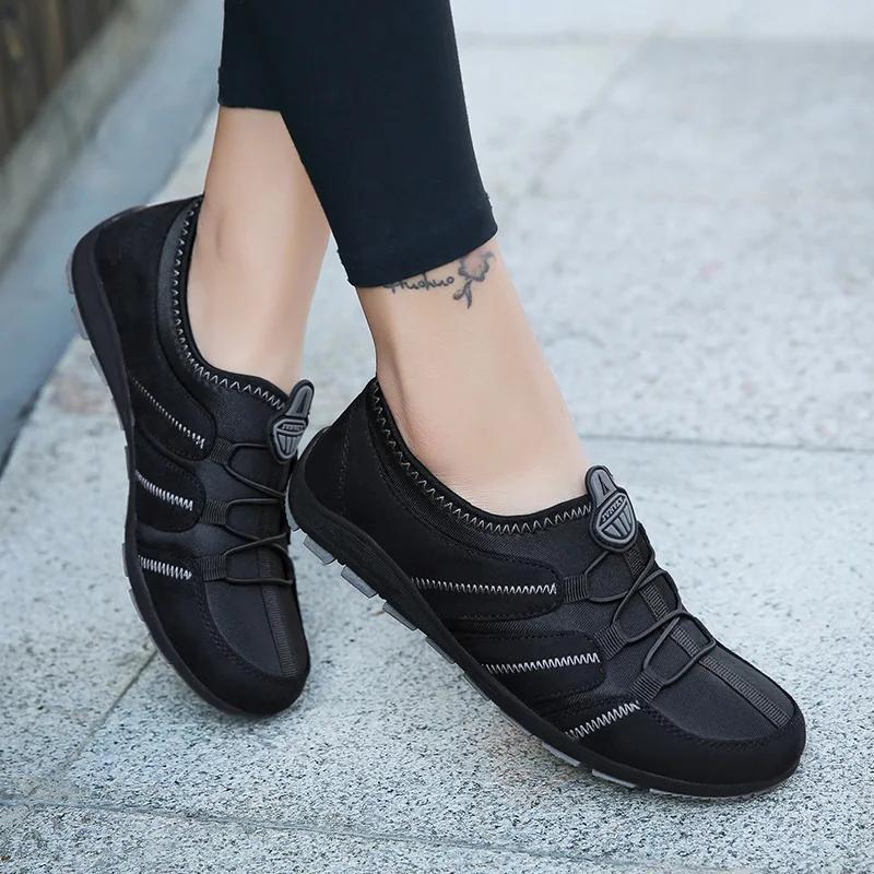 Fashion Comemore 2024 Women Shoes Mesh Breathable Sneakers Women Casual Shoes Fashion Ladies Shoe Slip-On Outdoor Falts Chaussures Femme