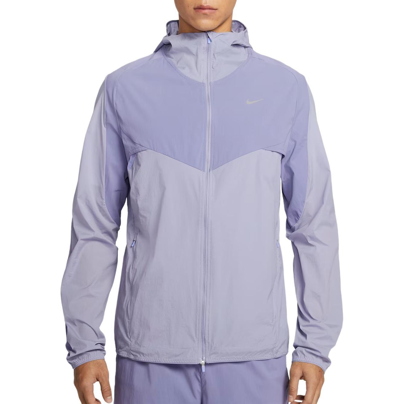 Nike Skriešanas Jakas Vīriešu Dzelzs Violeta/Indigo/Gaiši