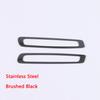 Car Sticker Styling Garnish Cover Frame Lamp Trim Front Air Condition Outlet Vent 2PCs For Mazda CX-30 CX30