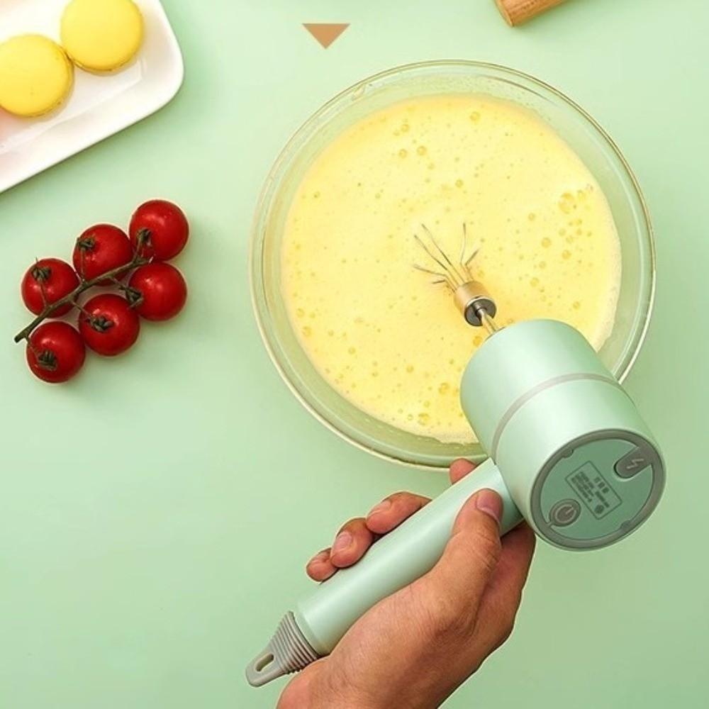 3 Speeds Electric Hand Blender High Power Portable Egg Beater Baking Mixer  Household Baking