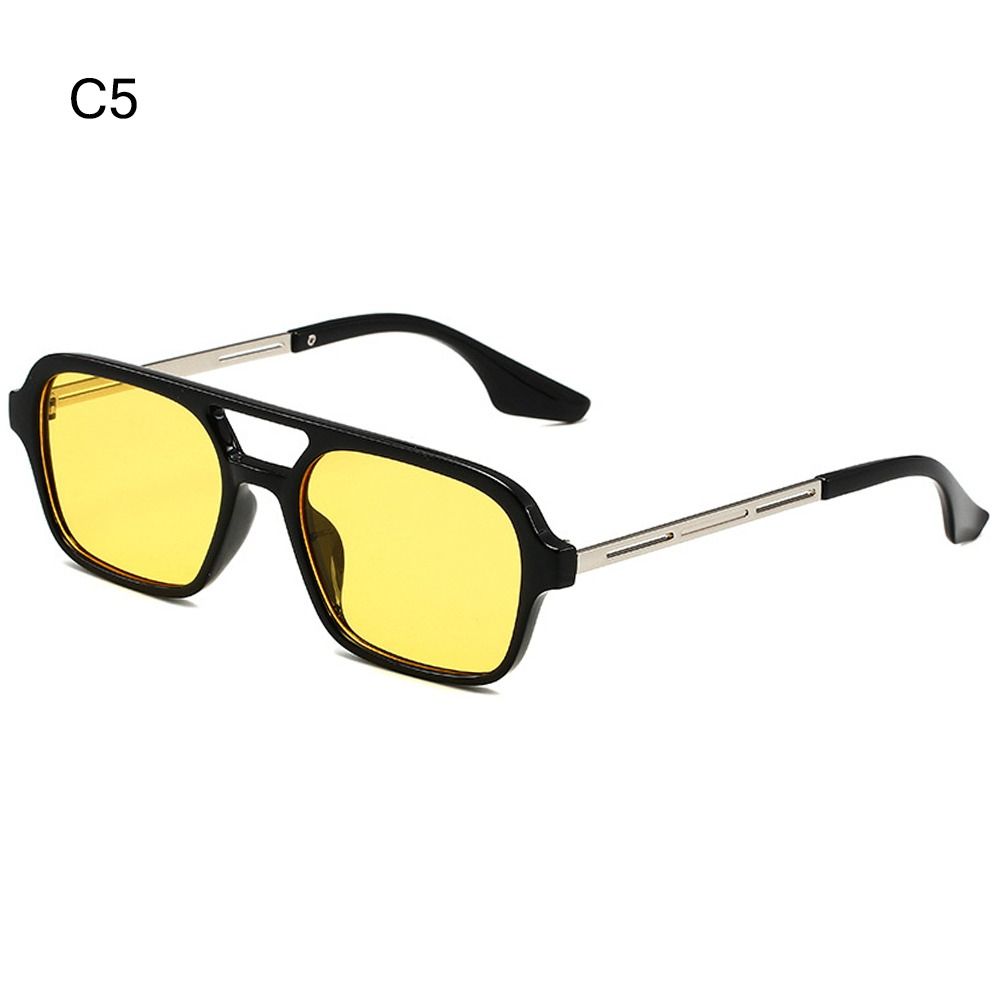 70s Sun Glasses Retro Style Square Sunglasses for Women Men Luxury Brand Shades Eyewear UV400 Beach/Travel/Streetwear Accessory