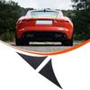 Autocolant Ornament Triunghiular Lateral Portbagaj Spate Piano Black Pentru Jaguar F-Type X152 13-24