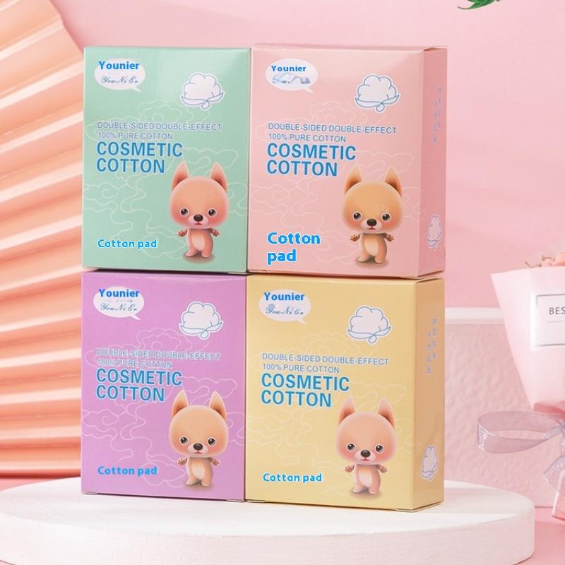 50/100Pcs Thin Cotton Pads Soft Cotton Stretch Disposable For Face Wash Nail Polish Remover Cosmetic Makeup Tools