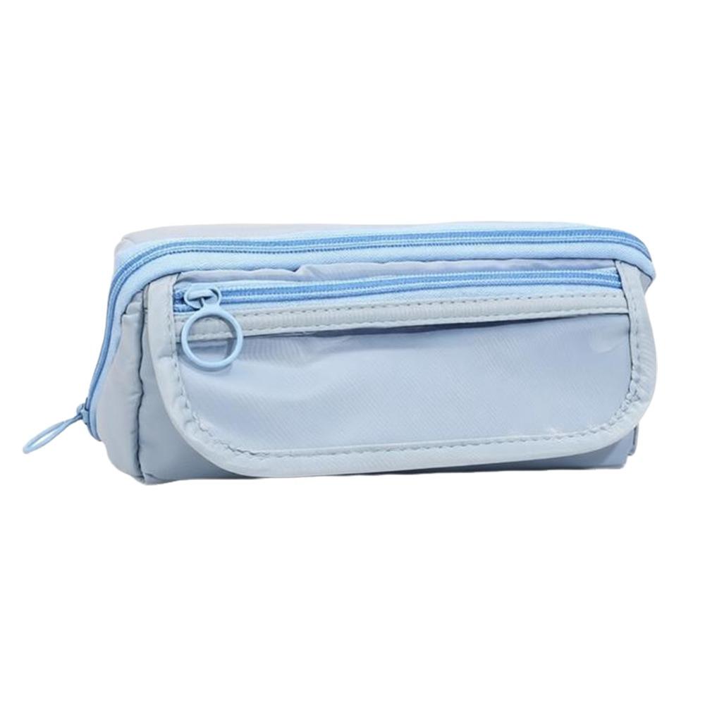 Large Capacity Pen Bag Back To School Stationery Organizer Portable Pencil Case  Gift