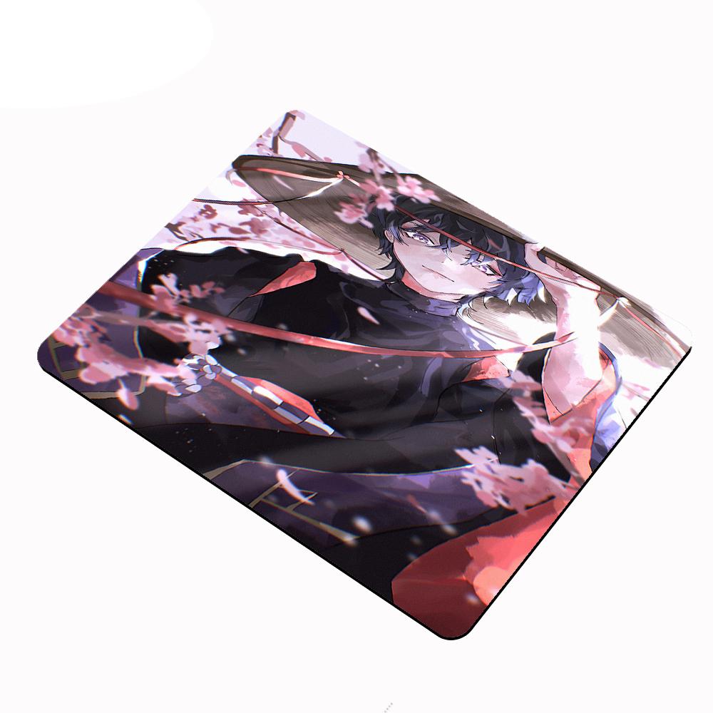 Günstigstes kleines Mauspadd Genshin Impact Mauspadd Scaramouche Schreibtischunterlagen Kawaii Gaming Zubehör Gamer Pad für Computermaus