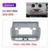 2008 - 2014 2015 2016 2017 For SEAT IBIZA 9"/LHD/RHD Car Multimedia Radio Frame Fascia Panel Dashboard Mounting Bracket Adapter