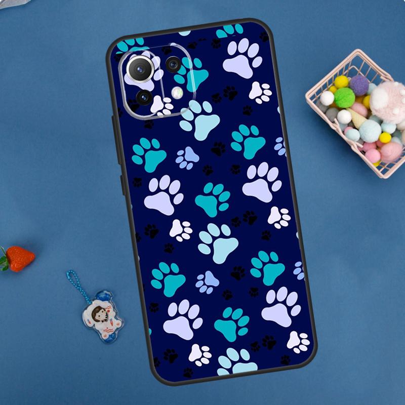 

Dog Paw Case For POCO F5 X3 X5 Pro X4 F4 GT C40 M5s F3 Cover For Xiaomi 13 12 Lite 12T 11T Pro 12X POCO X3 Pro