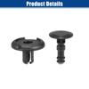 ACROPIX Toyota 4Runner 2003-2009 Car Radiator Cover Retainer Clip Push Type Rivets - 30 Pack