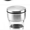 1pc Stainless Steel Manual Pepper Grinder Grinding Ceramic Core Pepper Grinder Multi-purpose Seasoning Pot