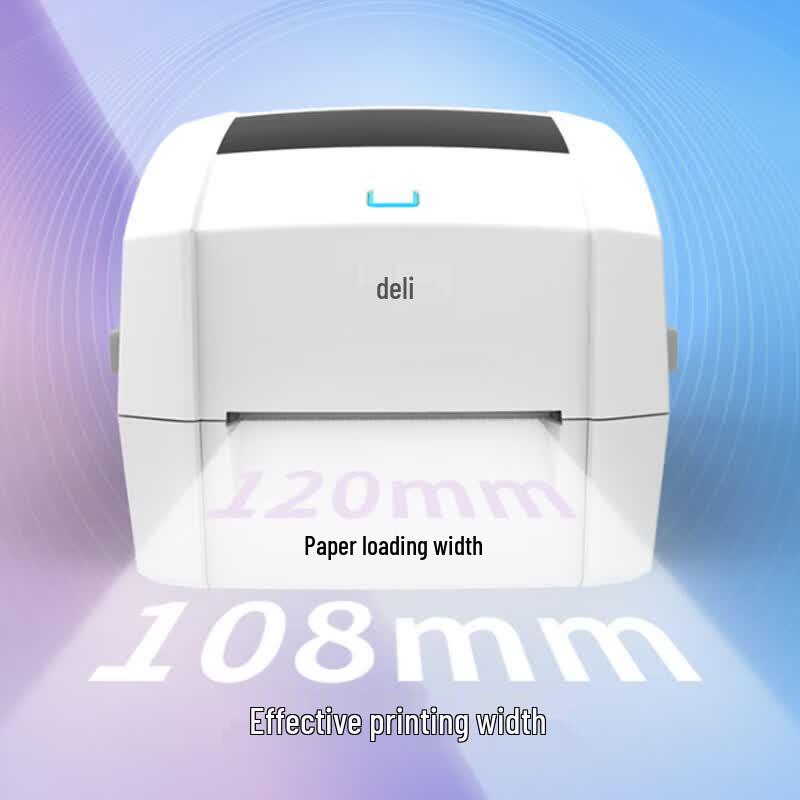 Deli DL-888D High-Speed Thermal Label Printer CN Plug (adapter Included)