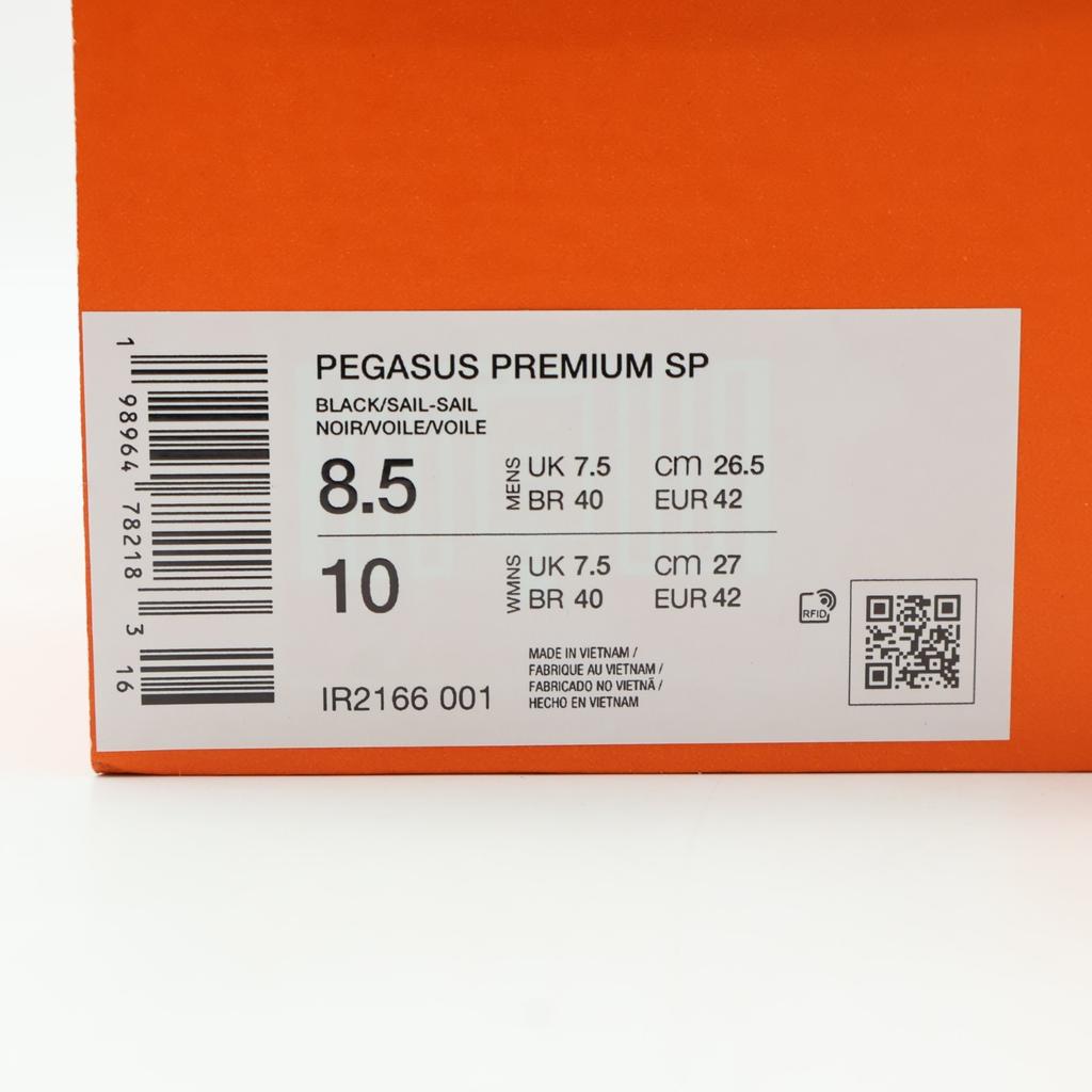 IR2166-001 Nike Pegasus Premium "Schwarz/Segel" (Herren)
