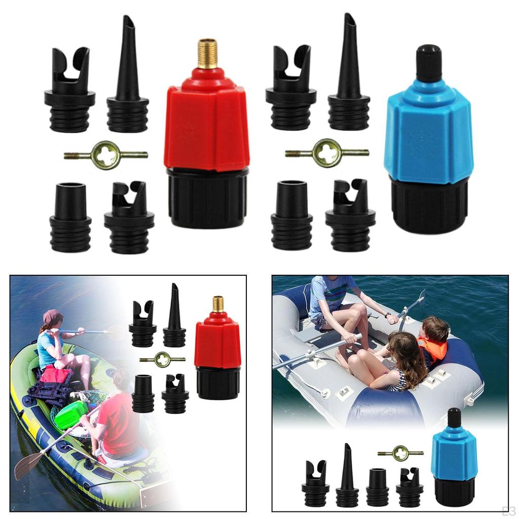 5 Piece Paddle Board Pump Adapter, Inflatable Car for Air Mattress, Toys,