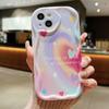 Śliczne silikonowe etui do Xiaomi Redmi Note 13 12 11 Samsung A54 A24 A14 Oppo A78 A58 A38 Infinix Note 30 Pro Funda Pink Love Heart Cover Soft TPU Bumper