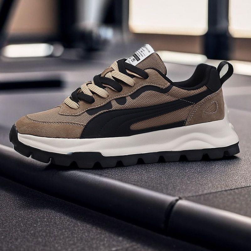 Herren Freizeitschuhe 2024 neuer Retro-Trend Sport Herrenschuhe Frühling atmungsaktiv und leicht Studenten Laufschuhe