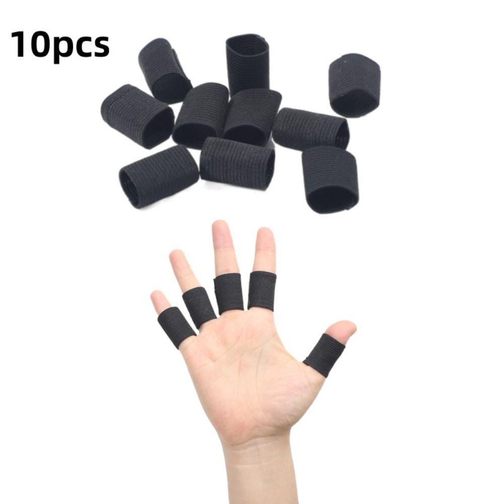 

10pcs Breathable Finger Joint Protection Anti slip Finger Bandage Sports Finger Cover Basketball