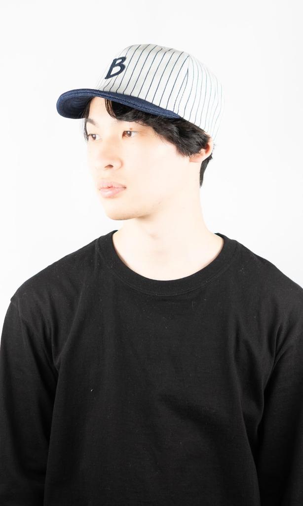 Fabulous Umpire B Large Short L Light Two-Tone Cap, Cap, Size, Brim, Size, 60.0-63.0 cm, Beige/Black