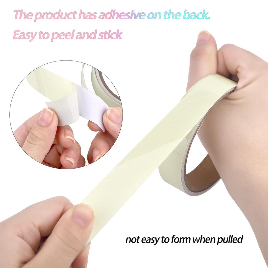 Luminous Fluorescent Night Adhesive Tape Self-Adhesive Glow In The Dark Sticker Tape Safety Security Home Decoration Warning