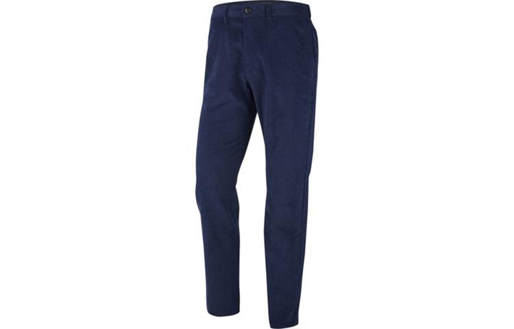 Nike Casual Pants Men s Navy Blue Moderate Straight Fit Pants CK7288-410 28