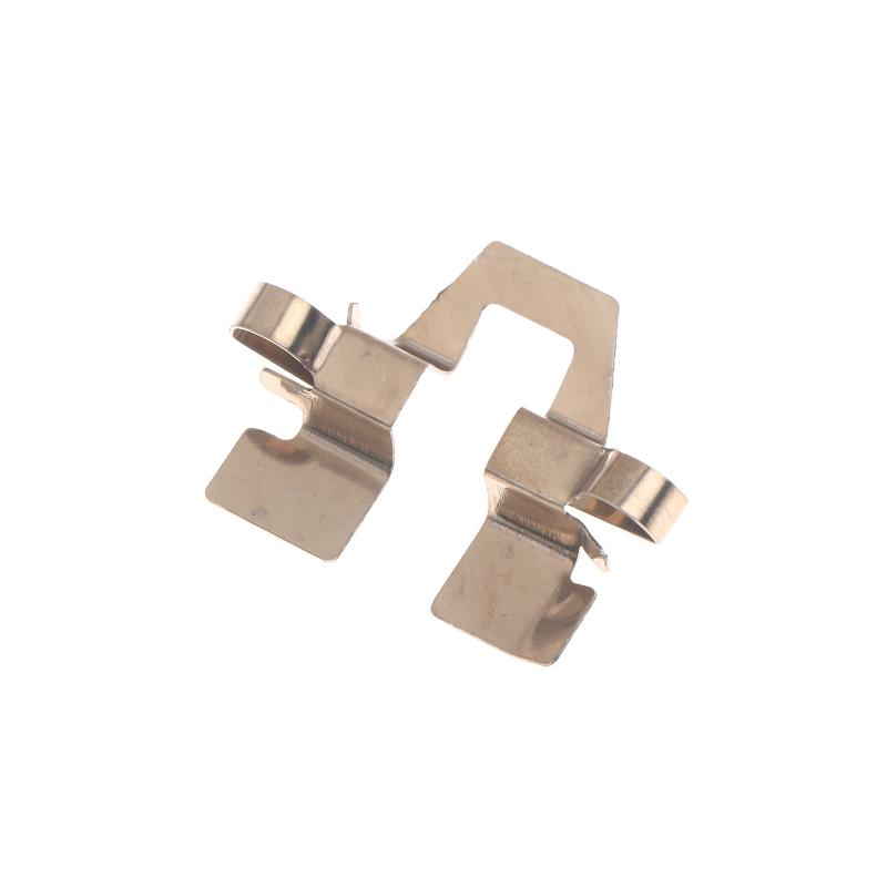 2Pcs Motorcycle Caliper Lower Pump Brake Pump Stainless Steel Spring Plate Motorcycle Caliper Brake Pads
