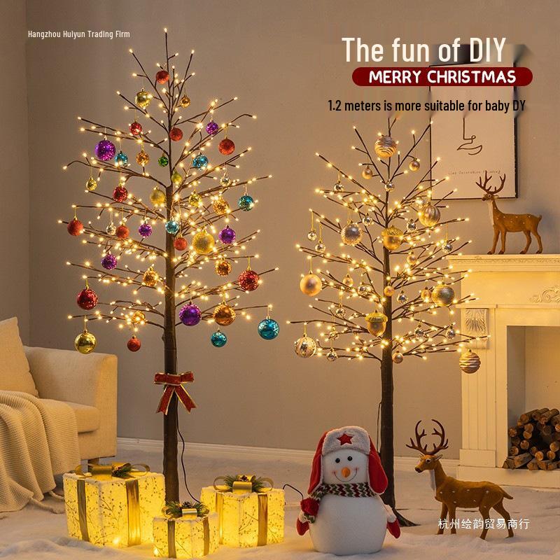 Luminous Christmas Tree Decoration for Mall, Hotel Lobby, or Home