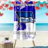 Hertha Soul Print Beach Towel, Large Soft Quick Dry Towel for Beach Camping Swimming
