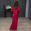 2025 European-American Cross-Border Cardigan & Waist-Slimming Skirt Set - Long Sleeve, Solid Color