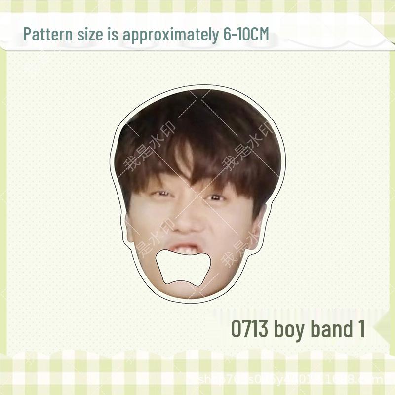 Boy Band Acrylic Magnet Bottle Opener Featuring Tiger Zhang, Yuan Chen, and Su Xing Acrylic Bottle Opener