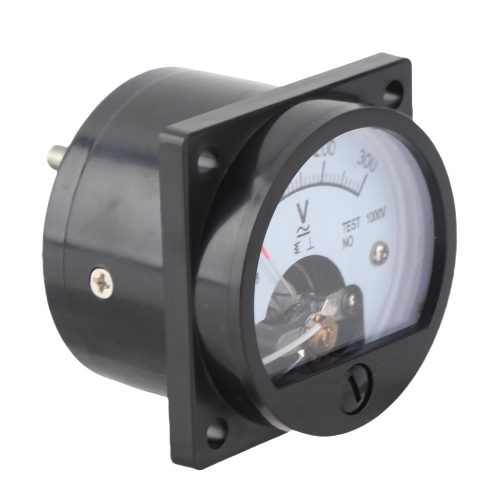 Round Voltmeter ABS Analog Dial Panel Gauge Accurate Tool for Measuring SO‑45 AC 0‑300 V
