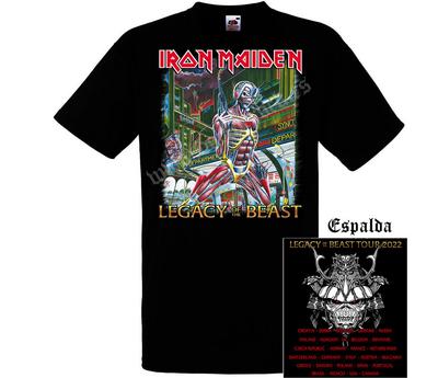 Tričko Iron Maiden z turné Somewhere In 2022 - Exkluzívne tričko pre heavy metalovú kapelu