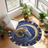 1 Piece Aries Round Rug Suitable For Living Room Bedroom And Kitchen Home Decoration Room Decoration Gift For Friends And Family