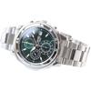 Seiko Import SND411PC Men's Watch Green Overseas Model Analog Timepiece