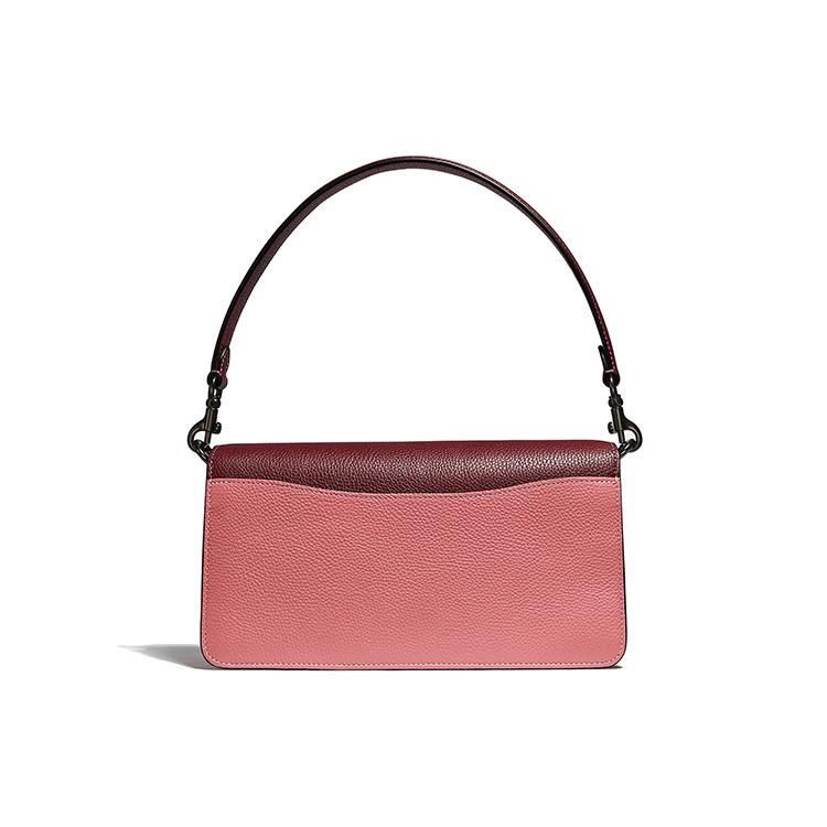New COACH Tabby Multicolor Leather Wine God Bag One Shoulder Crossbody Shoulder Bag Women's Pink Purple Orange Multicolor 76105-V5NGU