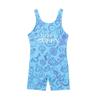 2025 Girls' Quick-Dry One-Piece Swimsuit for Middle & Big Kids - Professional Training & Hot Spring Design