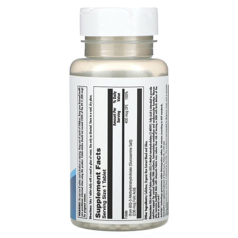 Methyl Folate, 400 Mcg DFE, 90 Tablets