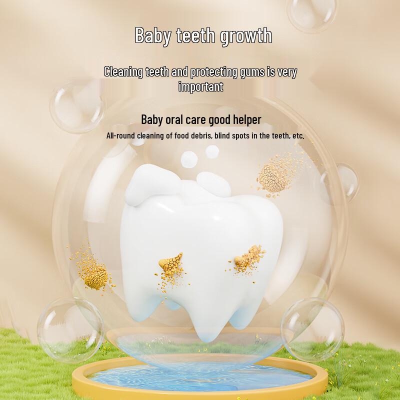 Sweetrip Children's Triple-Action Soft Toothbrush