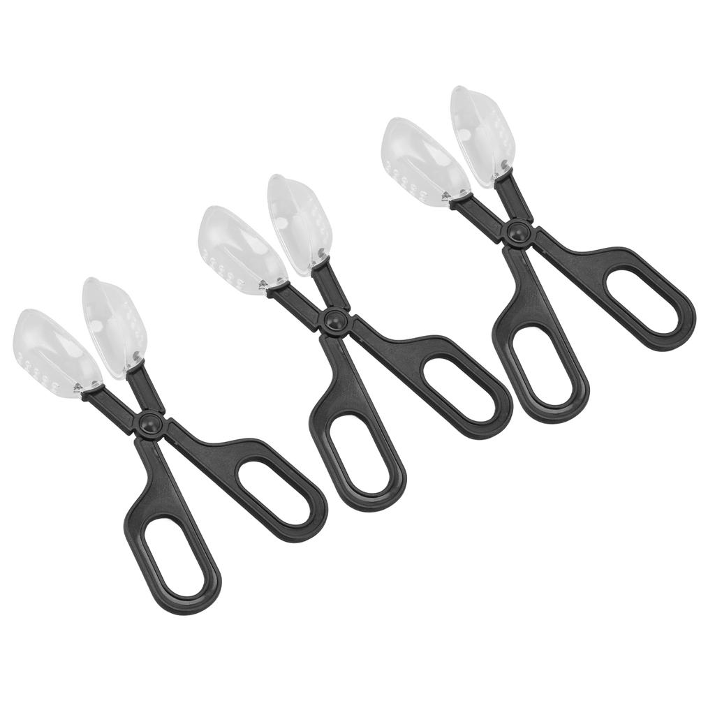 3pcs Scissors Type Bee Queen Catcher Plastic Multipurpose Bug Bee Catcher Reptile Spider Litter
