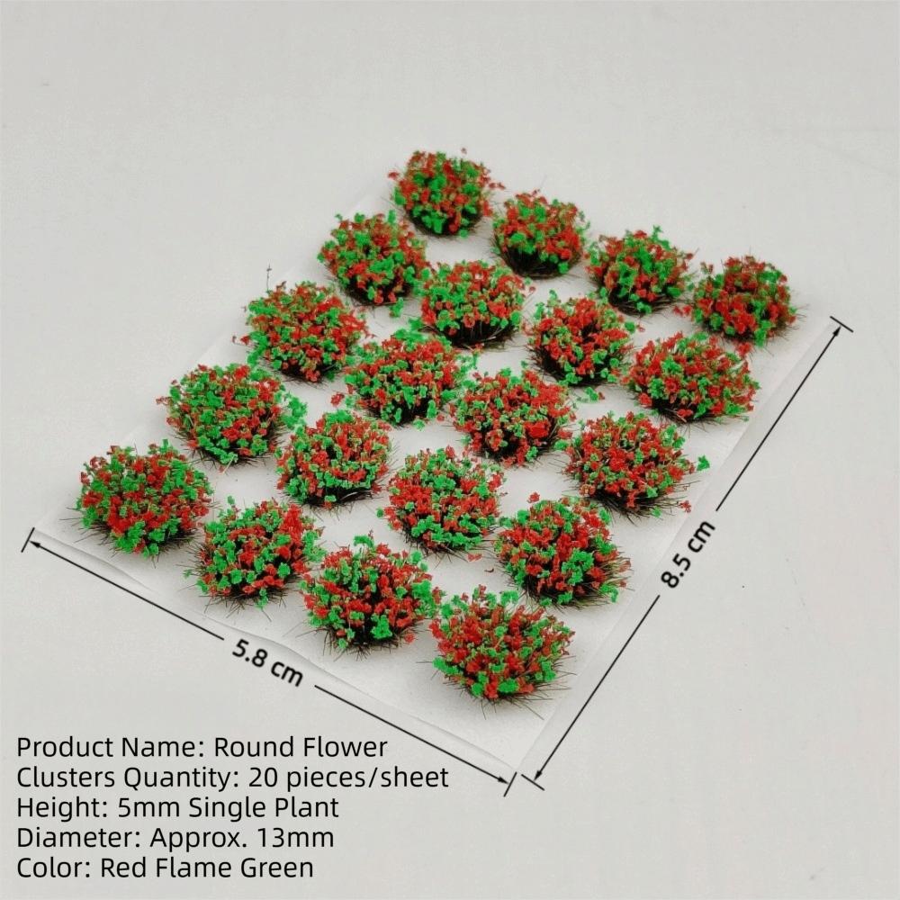 5mm Landscape Scene Making Flower Clusters Scenario Model Materials  Landscape Design