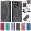 Totem Flower Magnetic Case for Xiaomi Redmi Note 13 4G Note13 Pro+ Plus Note 12 Pro 5G Redmi 13C Capa Wallet Leather Phone Case