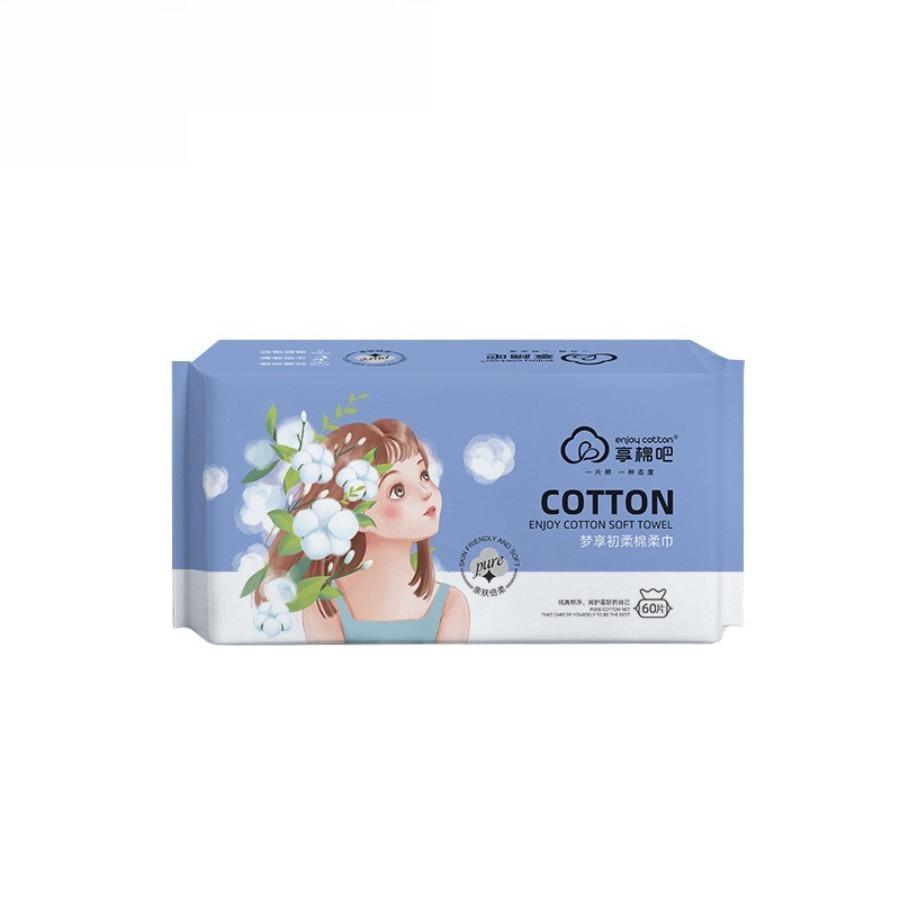 30/50/100 Stück/Packung Baumwolltuch Bambusfaser Gesichtsreinigungstücher Natürlich Einweg Waschlappen für Gesichtstücher Weich Saugfähig Umweltfreundliche Reinigungstücher