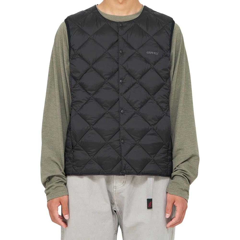 Gramicci Inner Down Vest G4FUJ100TG STONE GREY S