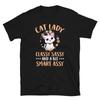 Classy Sassy Smart Assy Cute Cat Funny Animal Kitty Cats T-Shirt