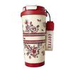 Sushui 316 Stainless Steel Double-Drink Insulated Coffee Mug