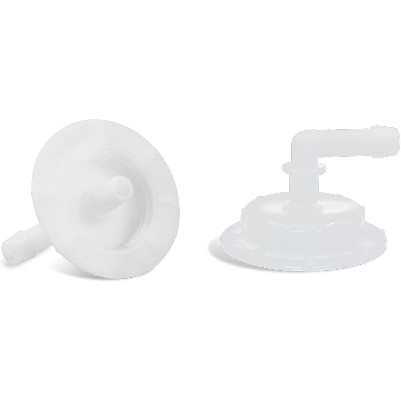 2 PCS Radiator Coolant Reservoir Overflow Tank Cap with Joint, Coolant Reservoir Cap Fit for Honda Acura Accord Civic Pilot Insight Element,