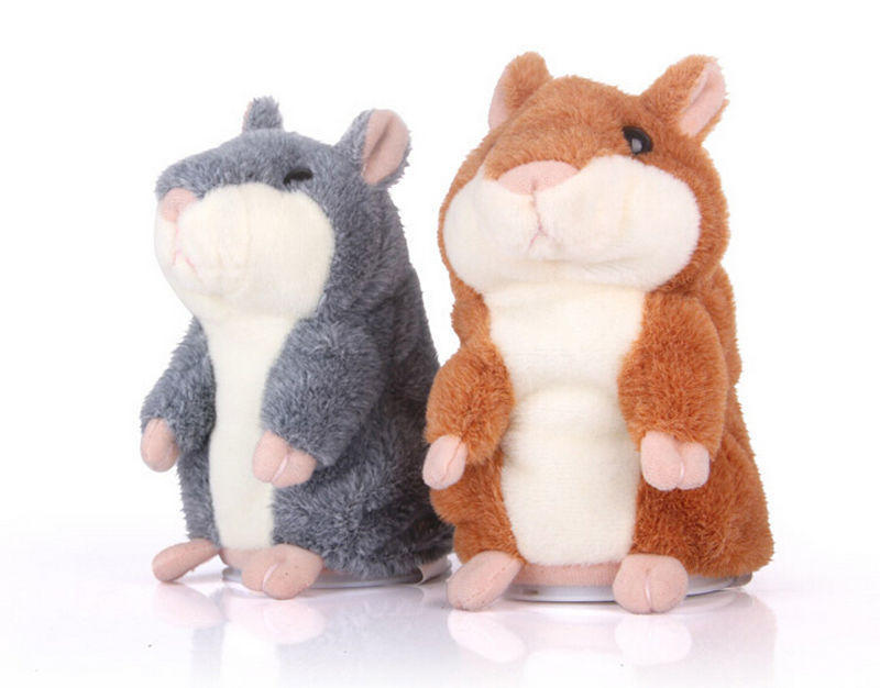 Adorable Mimicry Pet Toy Speak Talking Record Hamster Mouse Plush Kids Toys Gift