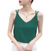 Women's Slim V-Neck Sleeveless Suit Vest - Plus Size Spring/Autumn Outerwear Camisole