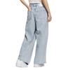 Adidas Originals Classic Sports Series Fashionable Versatile Jeans Women Jeans KC5873
